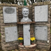 Thomas Ashe Commemoration Kinard. Thomas Ashe Bust added to monument