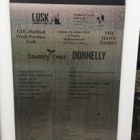 1916 Memorial Lusk Sponsors